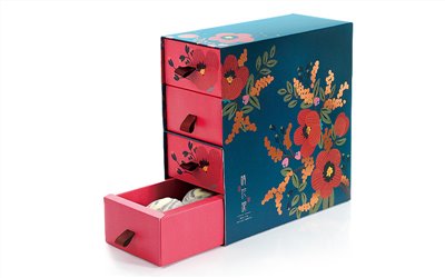 中秋抽屜式12入M8-3-3晴花錦