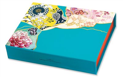 中秋紙扣式12入禮盒M19-2-12花青