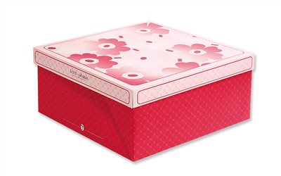 壽糕盒12吋祝福A08-33-12